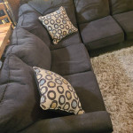 Sectional Couch sofa with Chair and ottoman $275
