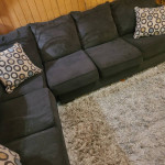 Sectional Couch sofa with Chair and ottoman $275