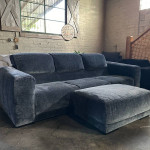 American Leather Malibu Sofa & Ottoman (Delivery Available)