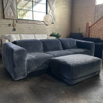American Leather Malibu Sofa & Ottoman (Delivery Available)