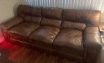 Jeromes Leather couch/sofa