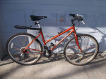 Gary Fisher,Wahoo,21 sp,17"al.stepthru fr,26x1.95,ladies mountain bike