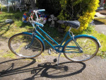 Robin Hood(Raleigh),vintage ladies 3 sp,26",19.5"fr,cruiser/road bike