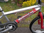 Schwinn,kids,freestyle,11"Al.(chrome)frame,pegs,20x2.125,BMX bike