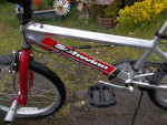 Schwinn,kids,freestyle,11"Al.(chrome)frame,pegs,20x2.125,BMX bike