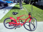24" ELECTRA RED REVIL MEDIUM FRAME NEEDS NOTHING SMOOTH AND STRONG
