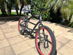 BLACK ELECTRA 24" READY TO RIDE PEDAL BRAKE CRUISER