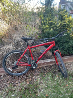 Red Specialized Hardrock Sport Bike