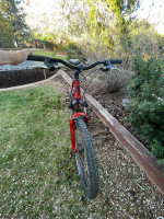 Red Specialized Hardrock Sport Bike