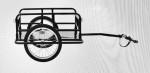 Bike pedal or electric Utility trailer