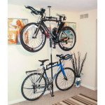 Pressure Mounted Vertical Hang Bike Rack