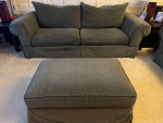 Super Comfy & Clean Sofa, Chair & Ottoman Set