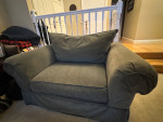 Super Comfy & Clean Sofa, Chair & Ottoman Set