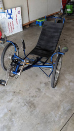 Recumbent bicycle Trimuter by Wicks Aircraft American Made