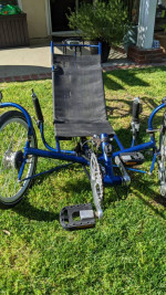 Recumbent bicycle Trimuter by Wicks Aircraft American Made