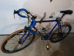 Raleigh Rode Bike, Blue, Medium Height, with Revolights