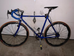 Raleigh Rode Bike, Blue, Medium Height, with Revolights