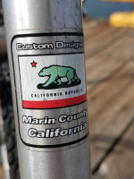 Marin Hawk Hill Hybrid bike