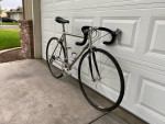 55cm Merlin titanium road bike