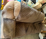 Cream sofa