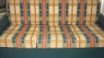 sofa three seats with pull out bed