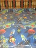 sofa three seats with pull out bed