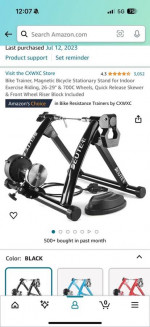 Stationary Bike Trainer