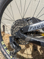 Kona Process 153 Carbon full suspension mountain bike like new