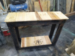 Custom sofa/entry table