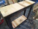 Custom sofa/entry table