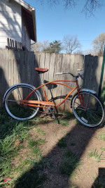 Vintage 1977 Rollfast beach cruiser recently serviced