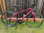Trek FX 7.5 Women's Flat Bar Road Hybrid Medium 17" Excellent Cond.