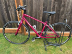 Trek FX 7.5 Women's Flat Bar Road Hybrid Medium 17" Excellent Cond.