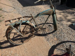 5 antique bicycles