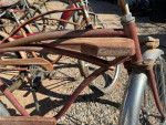 5 antique bicycles