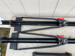 Subaru Yakima RAPTOR AERO bike roof racks and snowboard ski rack