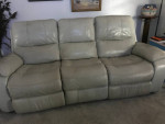 Electric Leather Sofa Recliner