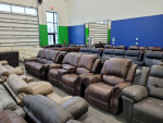 Reclining Sofa, Loves & recliners - must GO!