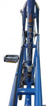 Vintage Raleigh Olympian Bike Blue