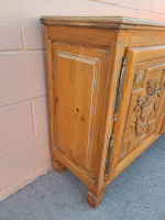 Modern regency wood console Media entryway buffet sofa sideboard table