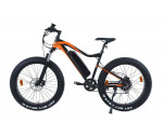 Black Orange Phantom Warrior Off-Road Electric Bike for Adult Commuter