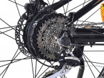 Black Orange Phantom Warrior Off-Road Electric Bike for Adult Commuter