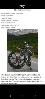 AWESOME FOLDING BIKE