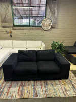BoConcept Modern Black Sofa (Delivery Available)