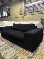 BoConcept Modern Black Sofa (Delivery Available)