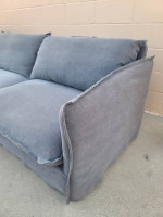 Sixpenny Neva polyfilled sectional couch sofa black pepper