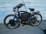 ELECTRIC 7 SPD SCHWINN CRUISER BIKE