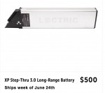 Ebike - Folding Lectric XP Step-Thru 3.0 White Long-Range FREE EXTRA'S