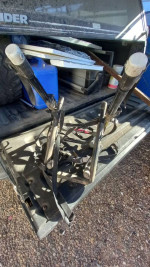 Allen Bike Rack strap on clamp on temporary