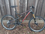 Santa cruz blur TRc carbon size Large